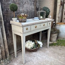 Grey Hand Painted Rustic