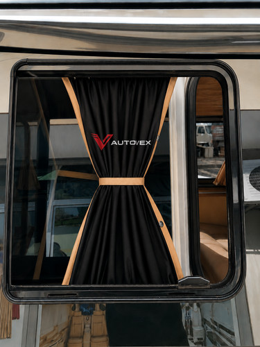 Blackout curtain black - curtain, 2