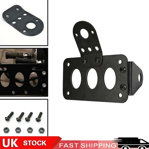 Motorcycle side mount - mount, license