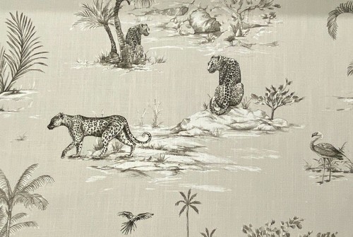 Safari mole cotton fabric - mole,
