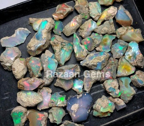 Cut grade opal rough - opal, aaa