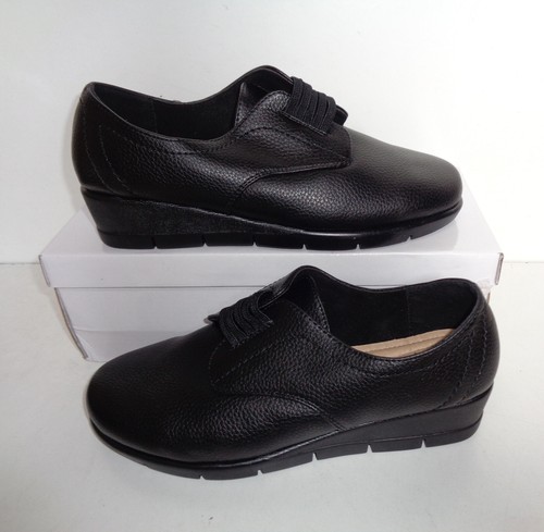 Ladies black shoes new womens - ladies,