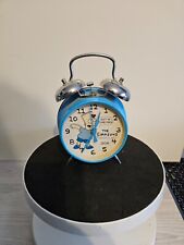 RARE THE SIMPSONS - TWINBELL ALARM CLOCK - ZEON 1991 fully working & tested