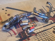 DUCATI 848 / 1098  Full Titanium System Slash Cut Terignoni Cans/ECU/DB