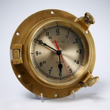 Ships Time Quartz Brass