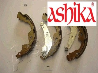 Rear brake drum shoe - drum, set