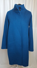 JAEGER Wool Blend Coat Blue