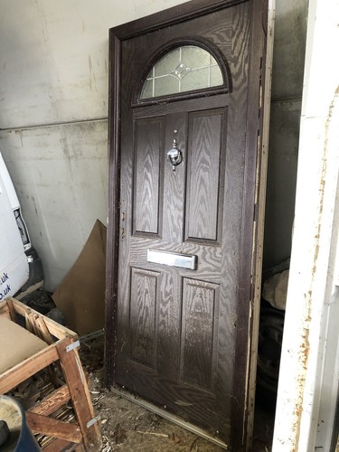 Upvc front door - front,