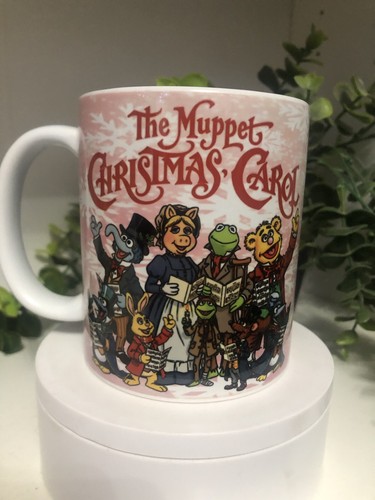 Pink christmas mug muppet - christmas,