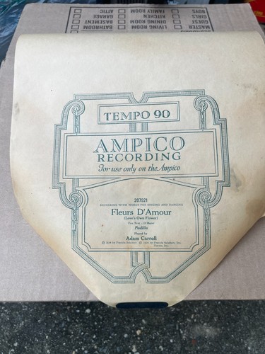 Vintage ampico piano - piano, roll