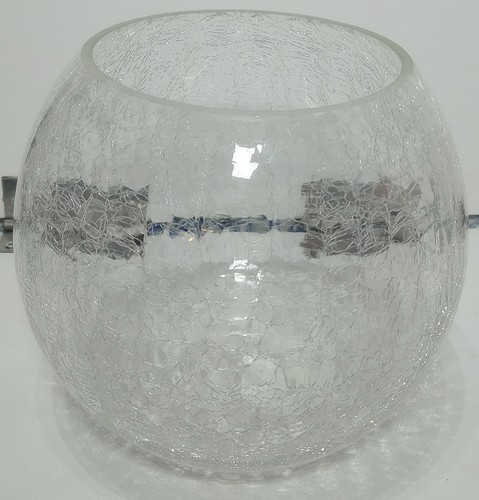 Large clear crackle glass - crackle,