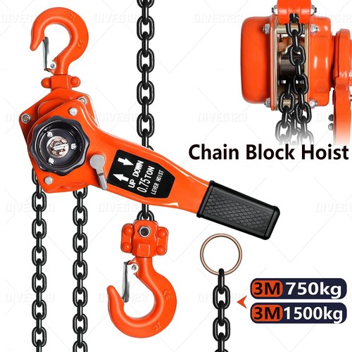 Chain hoist block and tackle - chain,