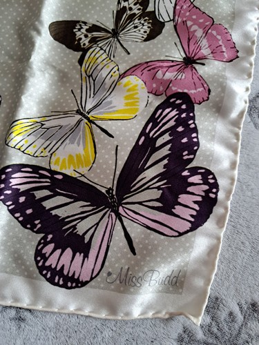 Butterfly silk scarf miss - scarf,