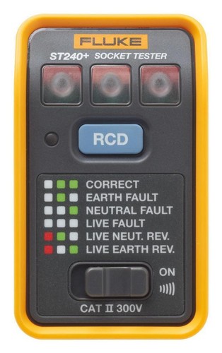Rcd socket tester - tester, st240+/uk