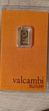 Valcambi 1 Gram GOLD BAR  ***