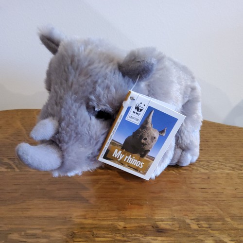 Wwf rhino plush - wwf,
