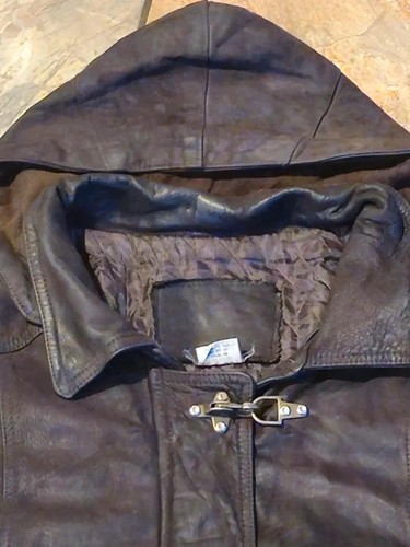 Vintage leather fireman - (1),