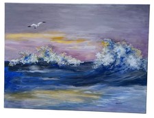 Signed BOWMAN Acrylic Painting