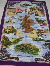 Scottish Tea Towel Scotland