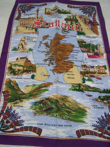 Scottish tea towel scotland - towel,