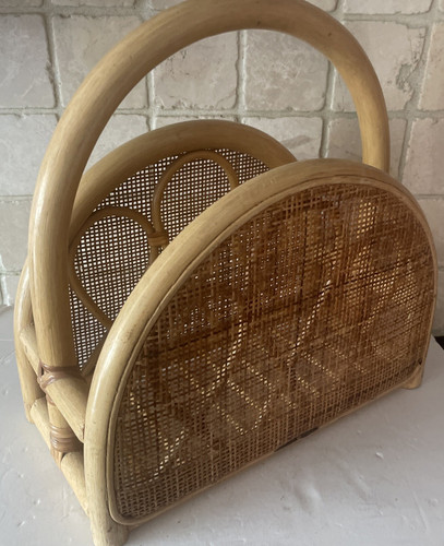 Vintage retro bamboo rattan - vintage,