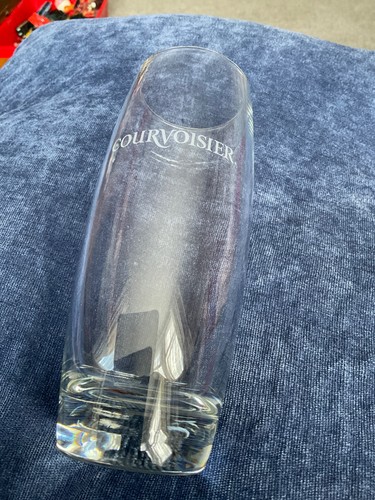 Courvoisier cognac tall glass - courvoisier,