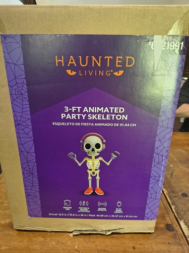 Haunted living 3ft animated - living,