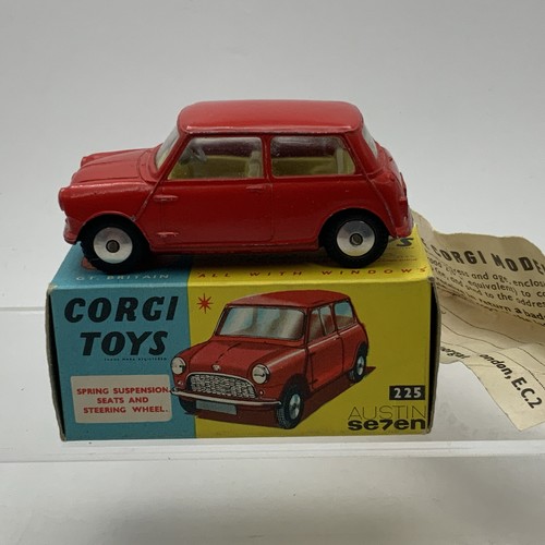 Corgi 225 austin mini se7en - 225,