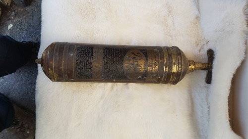 Empty vintage pyrene brass - vintage,