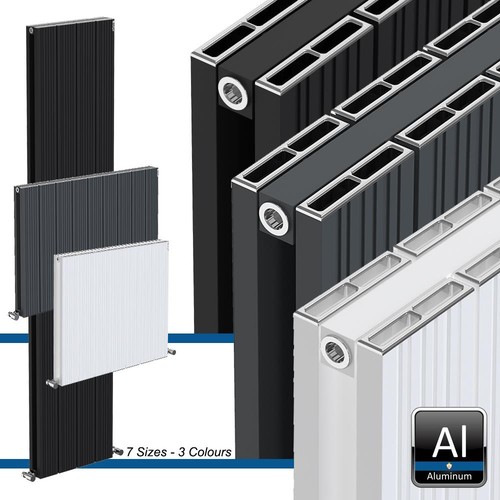 Aluminium radiators double - aluminium,