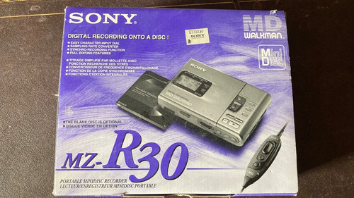 Sony r30 mini disc - sony, md