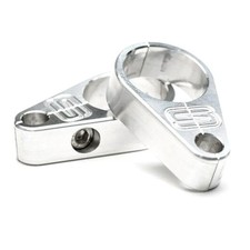 YFZ450R Brake Line Clamps For Yamaha Silver YFZR 2009-22 Streamline Hose Clip