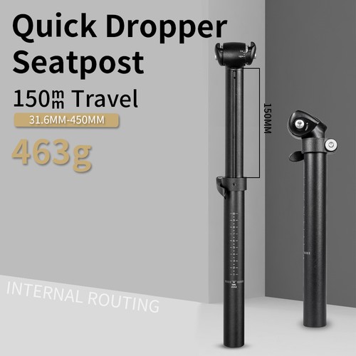 Zoom dropper seatpost 6mm - zoom,