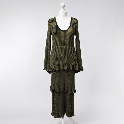 Siempre tiered shimmer midi - siempre,