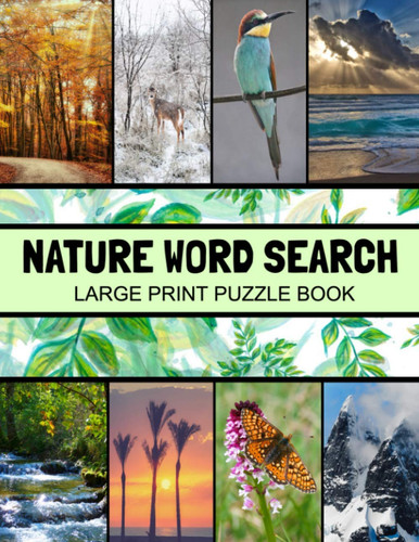 Nature word search large - word,