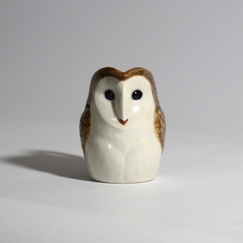 Quail ceramics barn owl - owl, jug