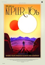 A3/A4 SIZE - kepler Nasa Travel VINTAGE RETRO ART PRINT POSTER  # 3