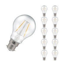 10x LED Bulb 6W B22 Bayonet