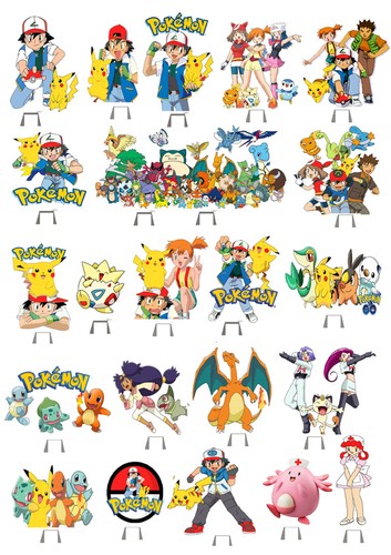 Pokemon set cake - set, party