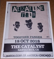 Alkaline Trio Gig Poster ('18)