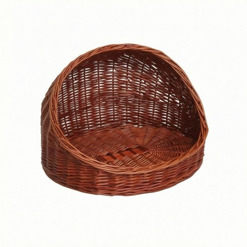 Wicker pet bed handwoven - wicker,