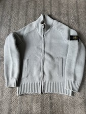 Stone Island Heavy Knit Wool  Jumper Jacket 2004