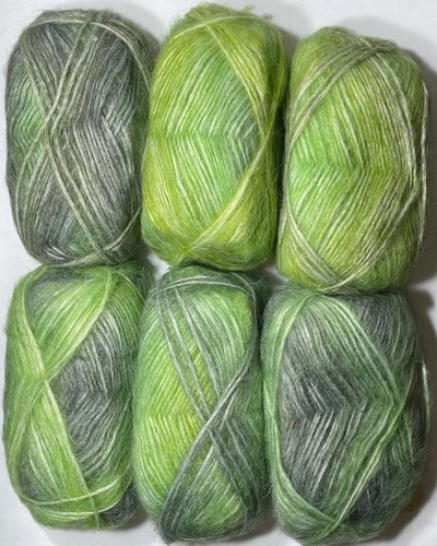 Gradient mohair look - gradient,