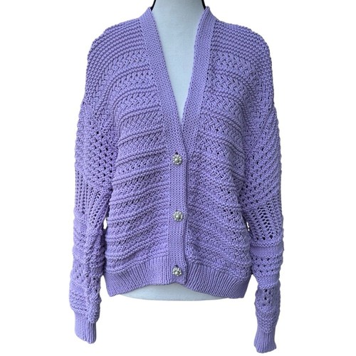 Zara lilac purple pointelle - purple,