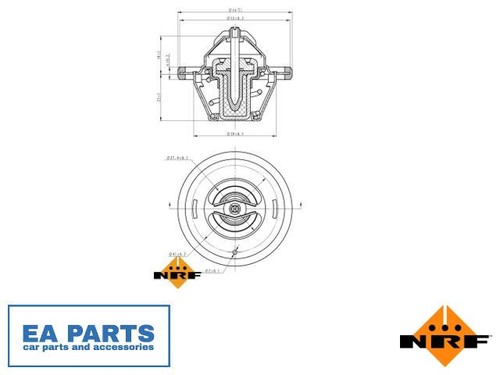 Thermostat coolant for - thermostat,, seat