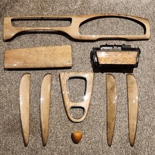 JAGUAR S TYPE WOOD VENEER INTERIOR SET & FASCIA DOOR CAPPING  - NICE!