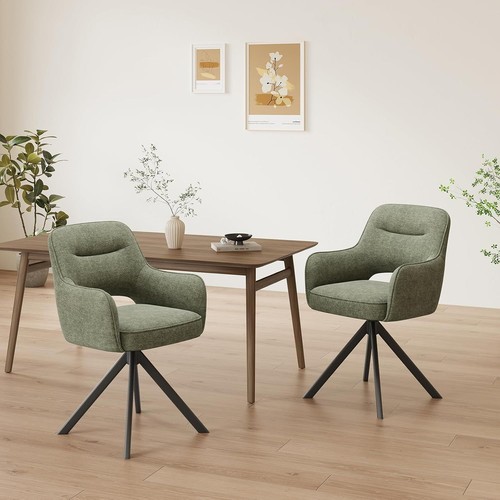 Modern swivel dining chair - dining,