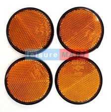 4 X Amber / Orange Reflectors