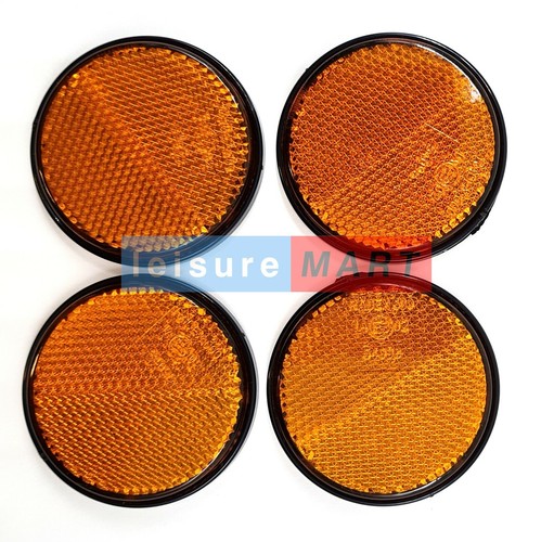 Amber orange reflectors - x,