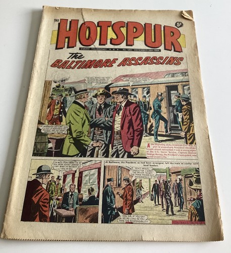 Hotspur comic december 28th - december,